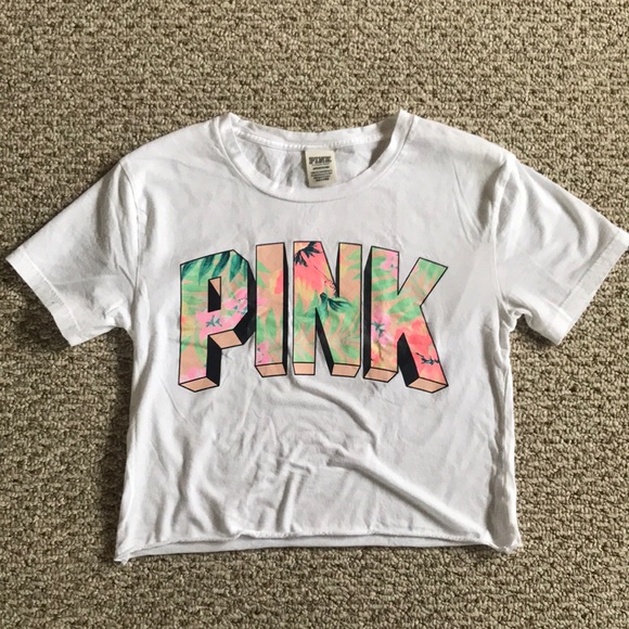 PINK Victoria's Secret Tops - SALE 2/20 Victoria secret pink crop top size small